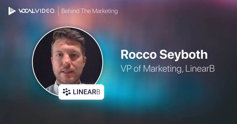 Behind the Marketing: Rocco Seyboth, VP Marketing at LinearB