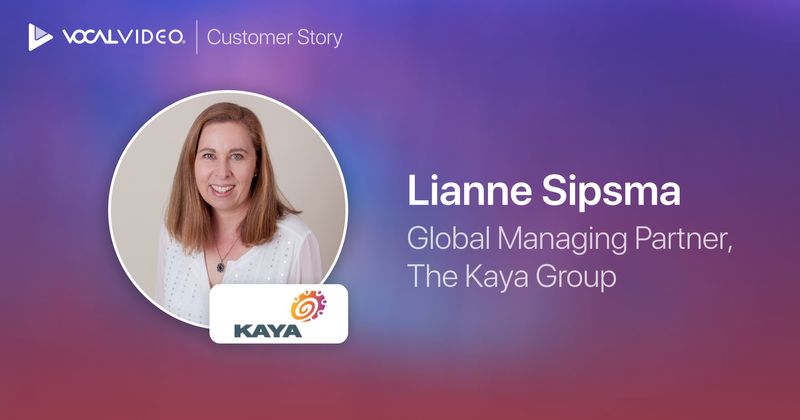Kaya on how to bring thought leadership to life with video and audiograms