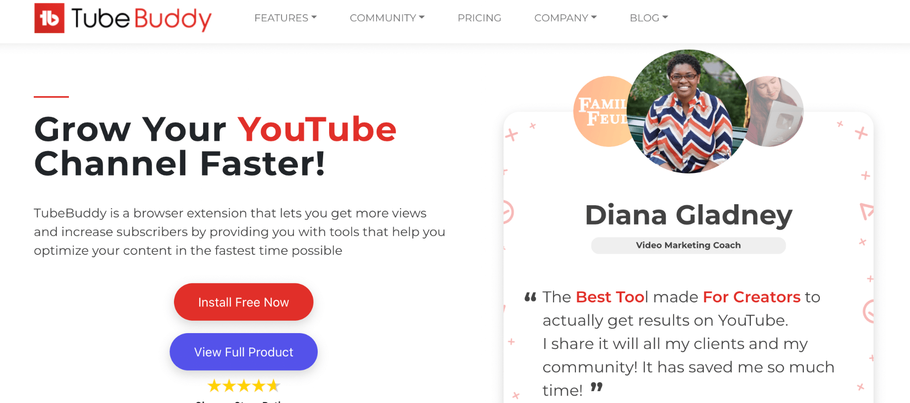 TubeBuddy homepage: Grow Your YouTube Channel Faster!