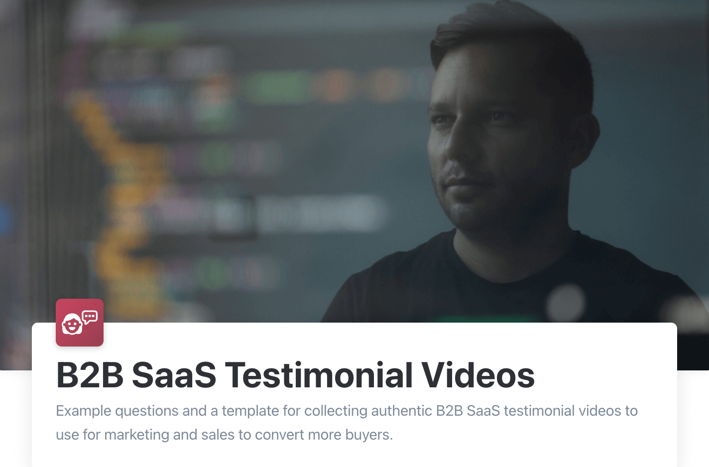 B2B SaaS testimonial videos