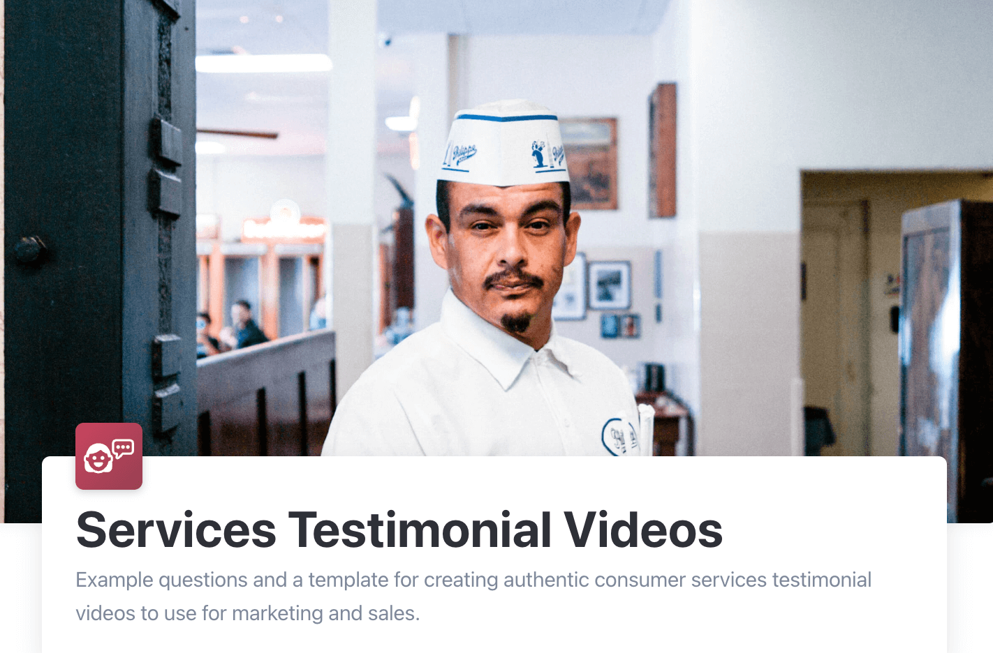 Services testimonial videos