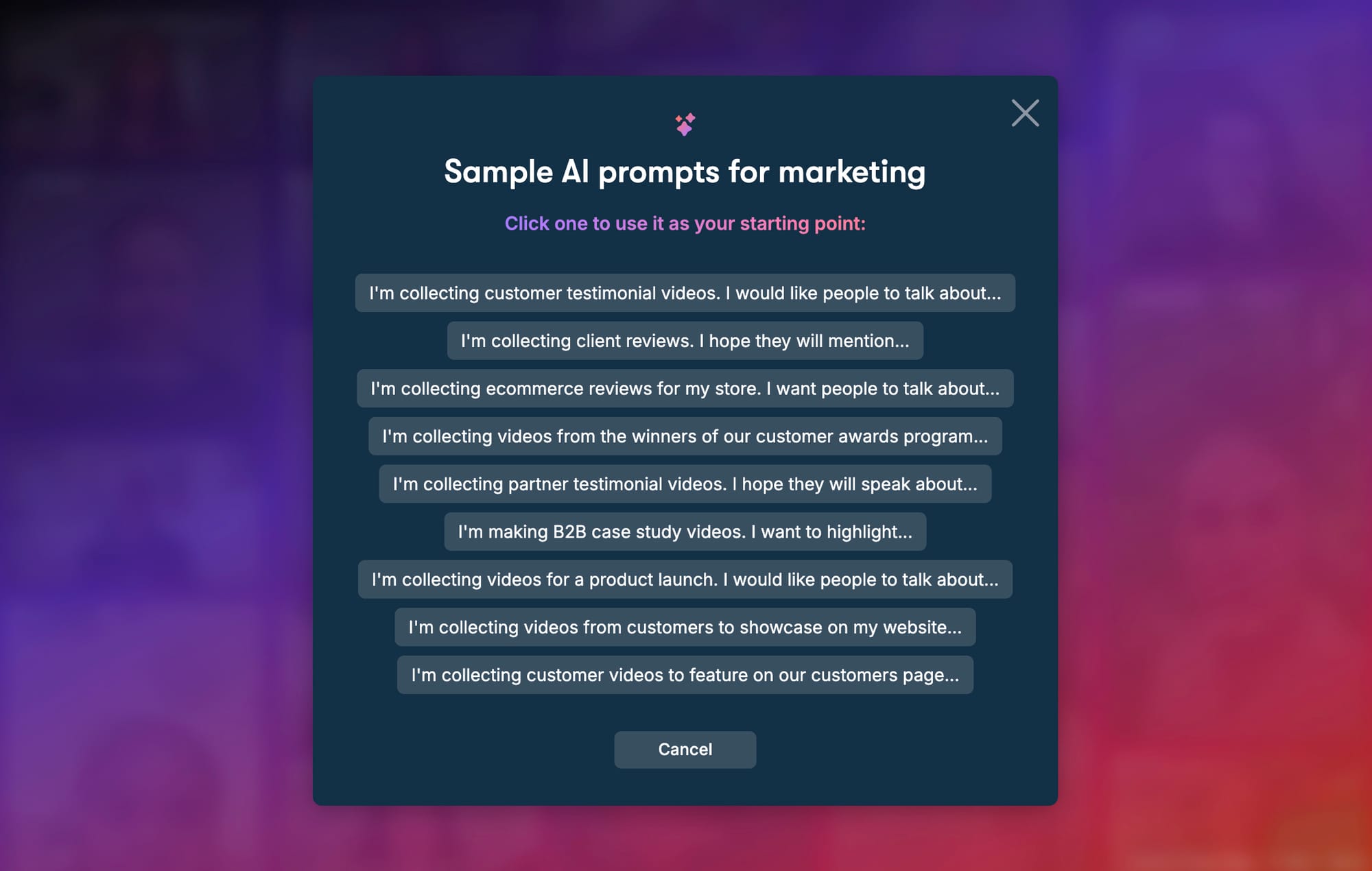 Huge update: Create video collectors with AI, send video request emails, automate video requests, and more