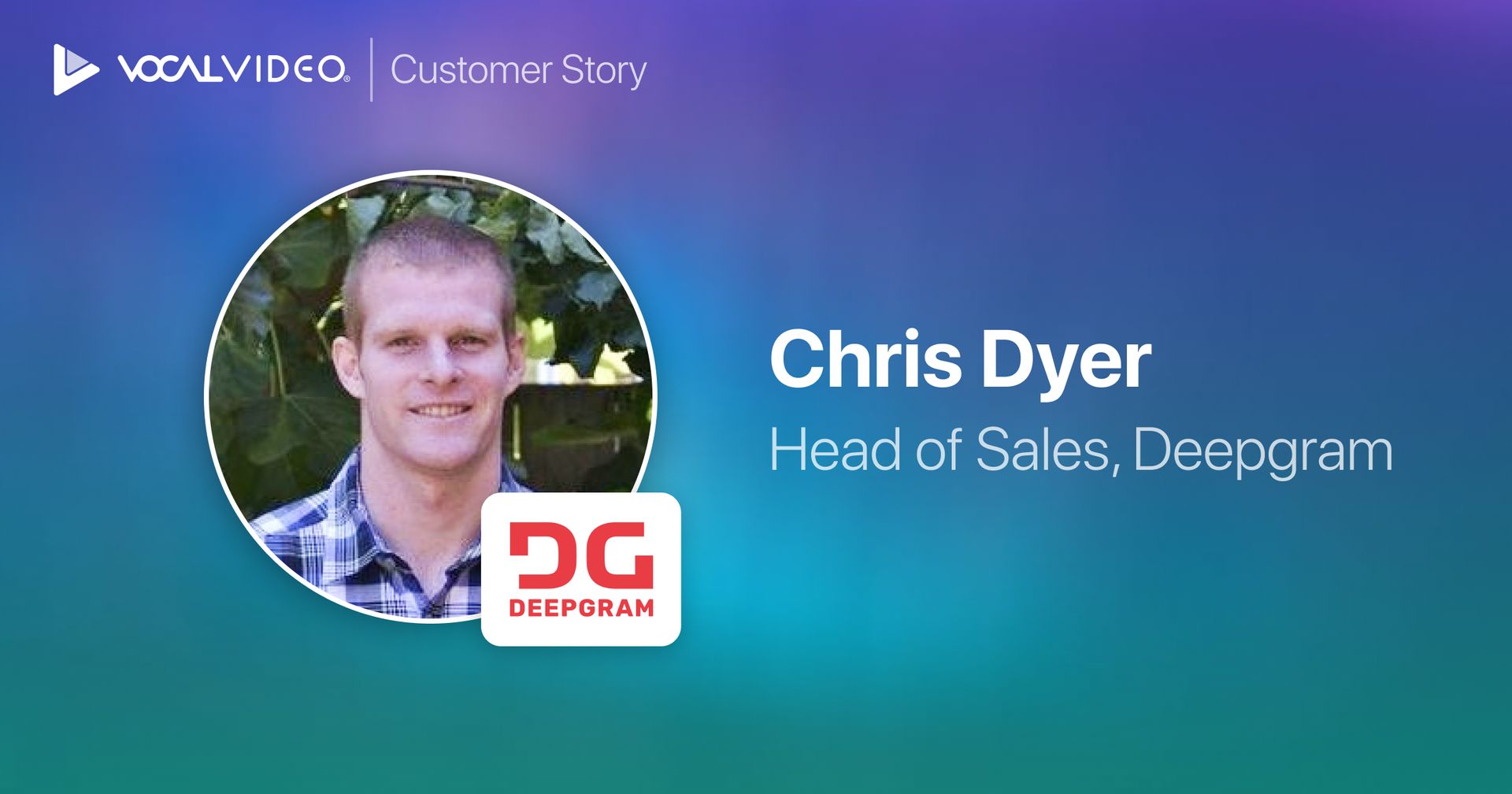 Deepgram: Mid-Funnel Video Testimonials Accelerate Sales and Close More Deals