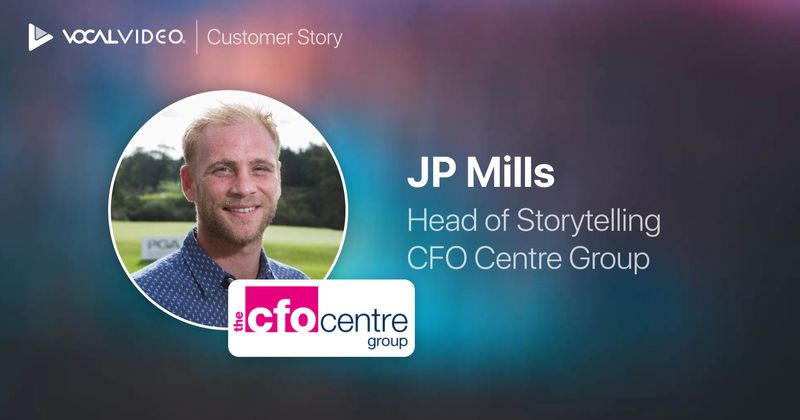 How the CFO Centre Group gets client video testimonials for authentic storytelling